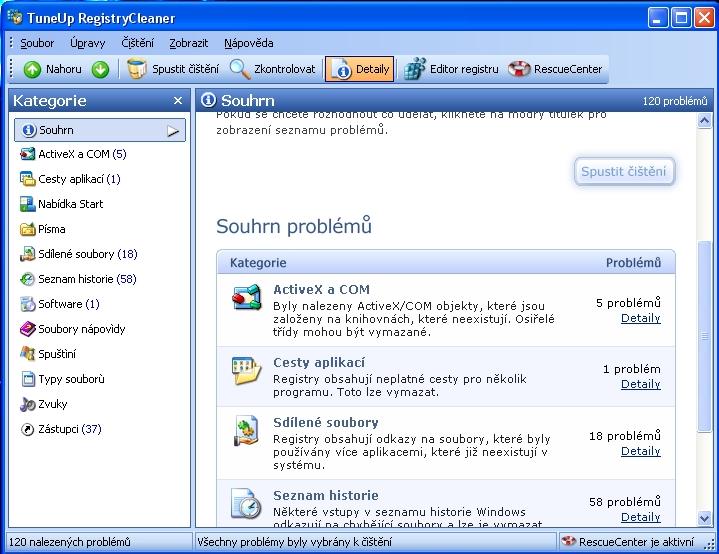 TuneUp RegistryCleaner - 2 - $uch@rC – www.casopis-oci.xf.cz