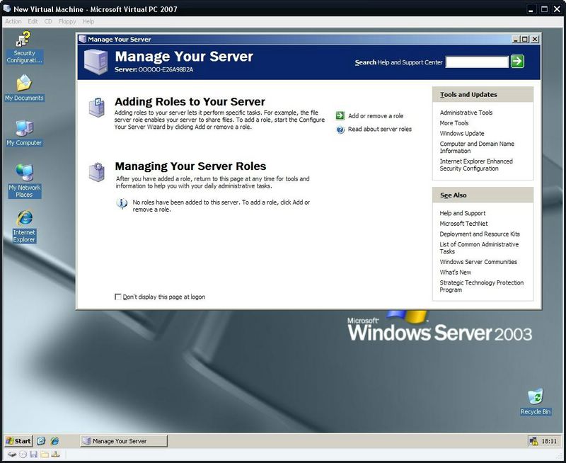 Microsoft Virtual PC 2007