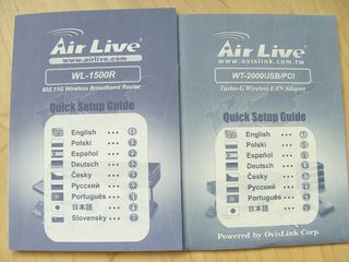 Mobilita nade vše – Airlive WL-1500R + WT-2000USB