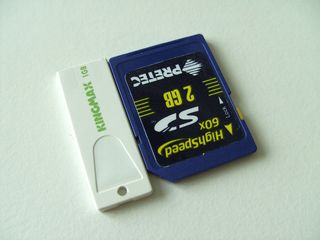 Pretec 2GB SD card 60x HiSpeed - Malávelká SD karta pro všechny