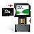 A-data MicroSD Trio 1GB