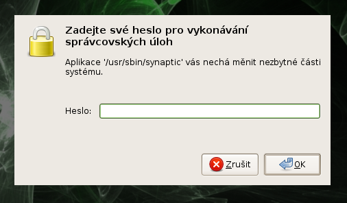 Linux - Dotaz na heslo