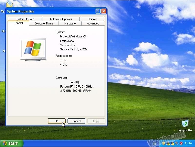 Instalace Service Pack 3 (SP3) na Windows XP - Vseohw.net