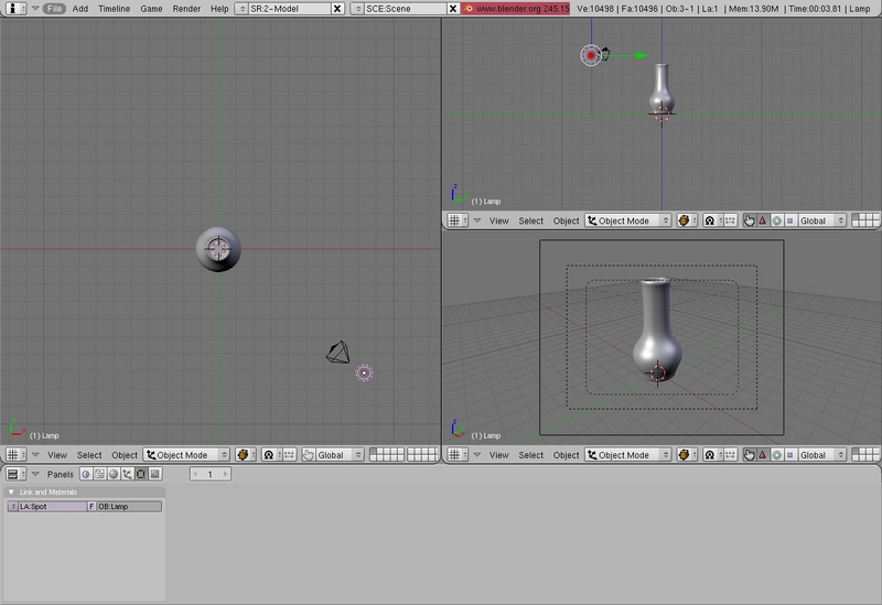 Modelování v Blenderu - extrudování, vytáčení