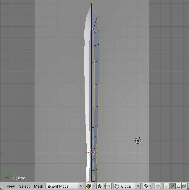 Blender aneb 3D studio zdarma – Modelování v Blenderu – Modelování meče